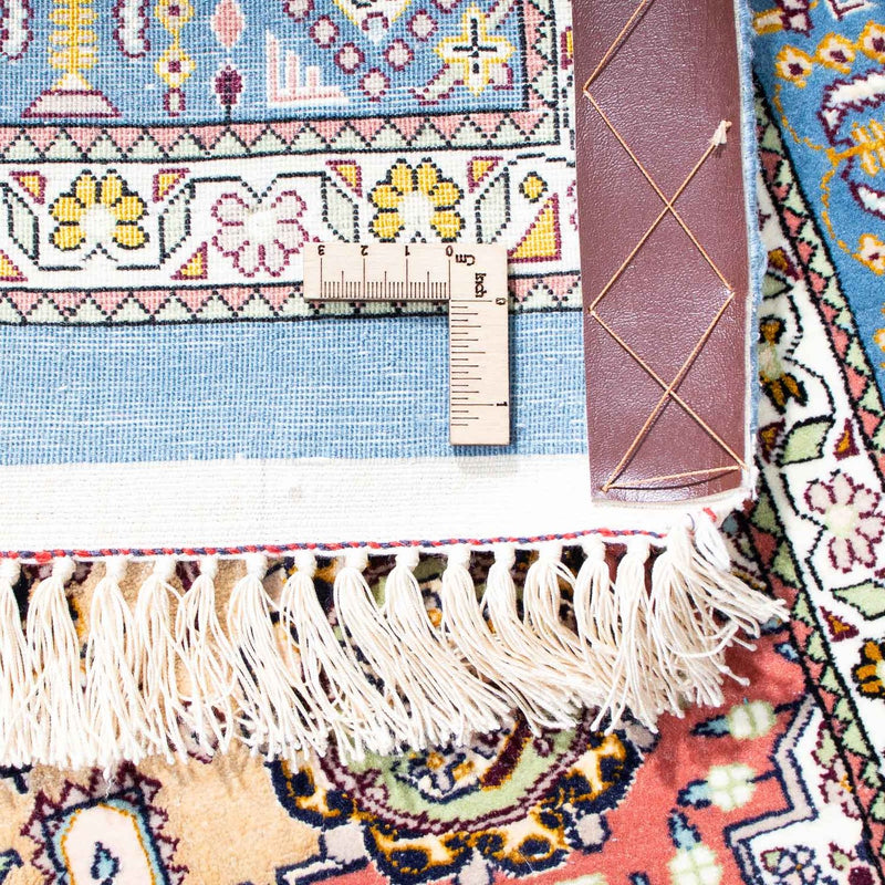 Alfombra Persa - Isfahan - Prima - 126 x 83 cm - azul claro
