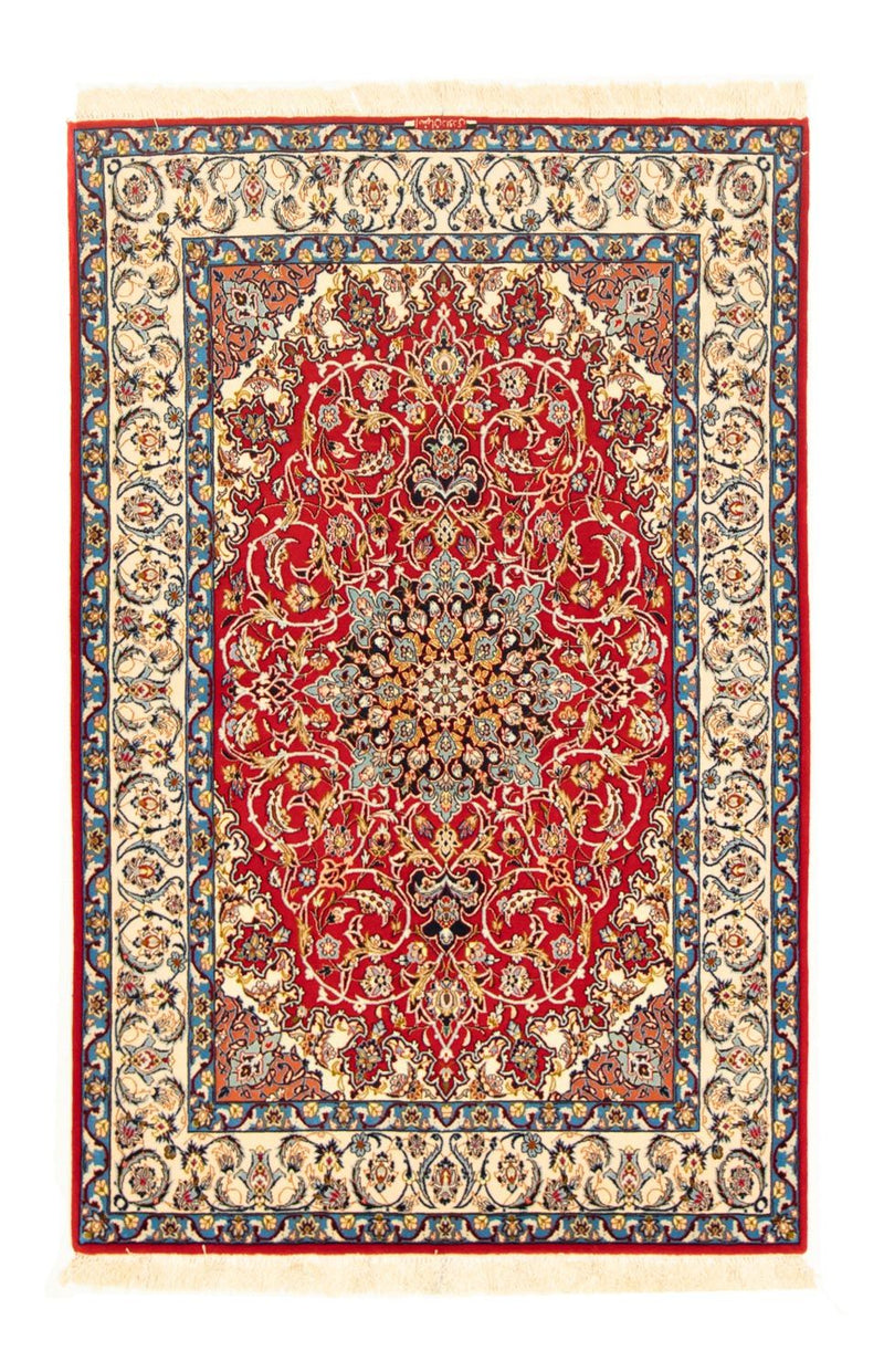 Alfombra Persa - Isfahan - Prima - 162 x 107 cm - rojo
