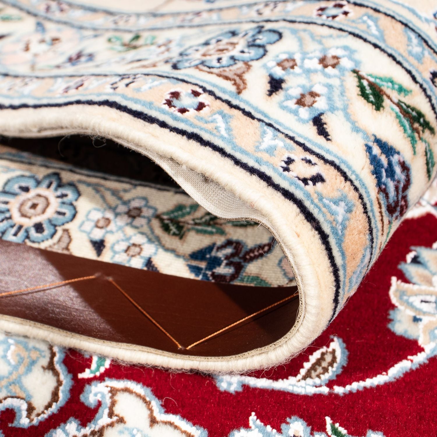 Alfombra Persa - Nain - Prima cuadrado  - 205 x 202 cm - beige