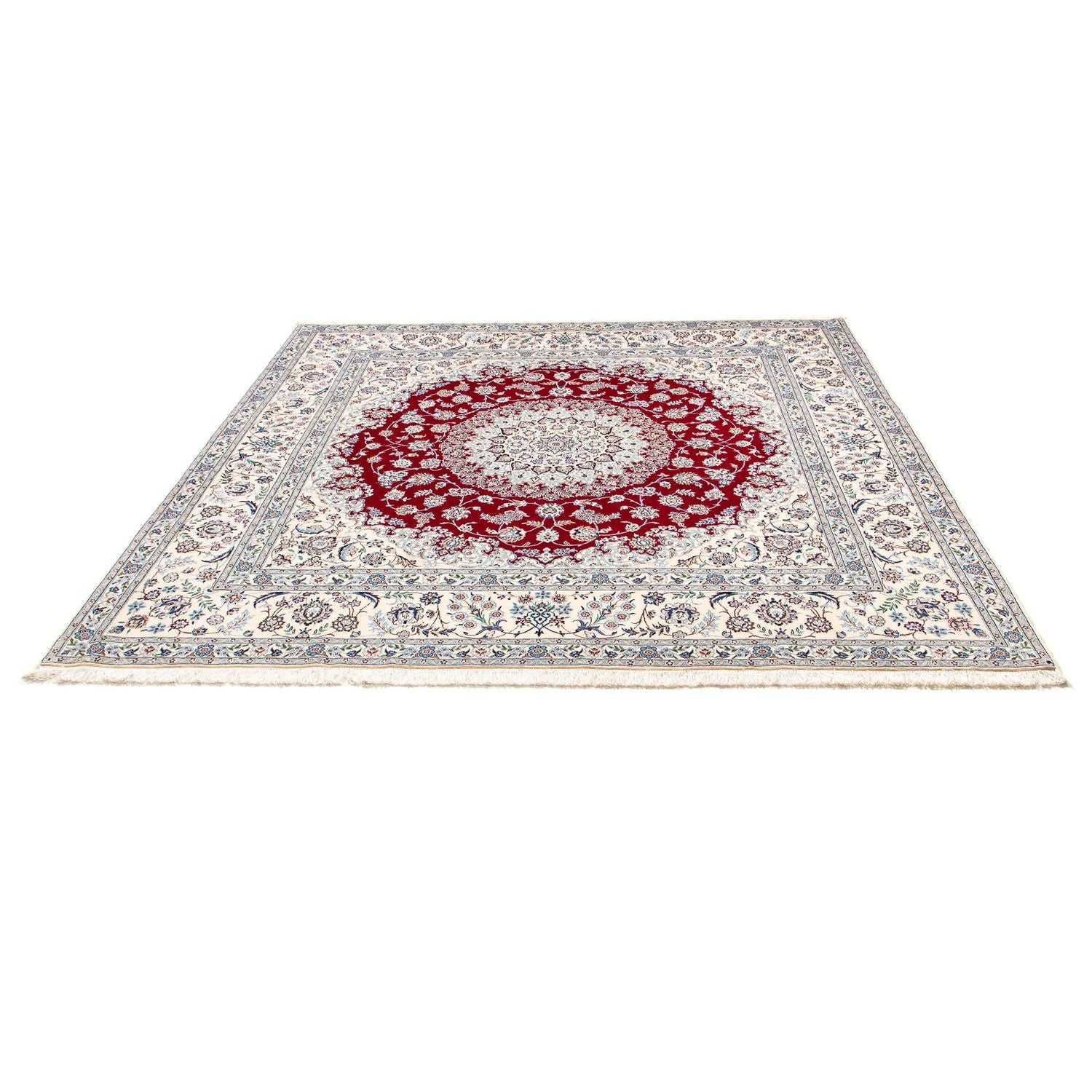 Alfombra Persa - Nain - Prima cuadrado  - 205 x 202 cm - beige