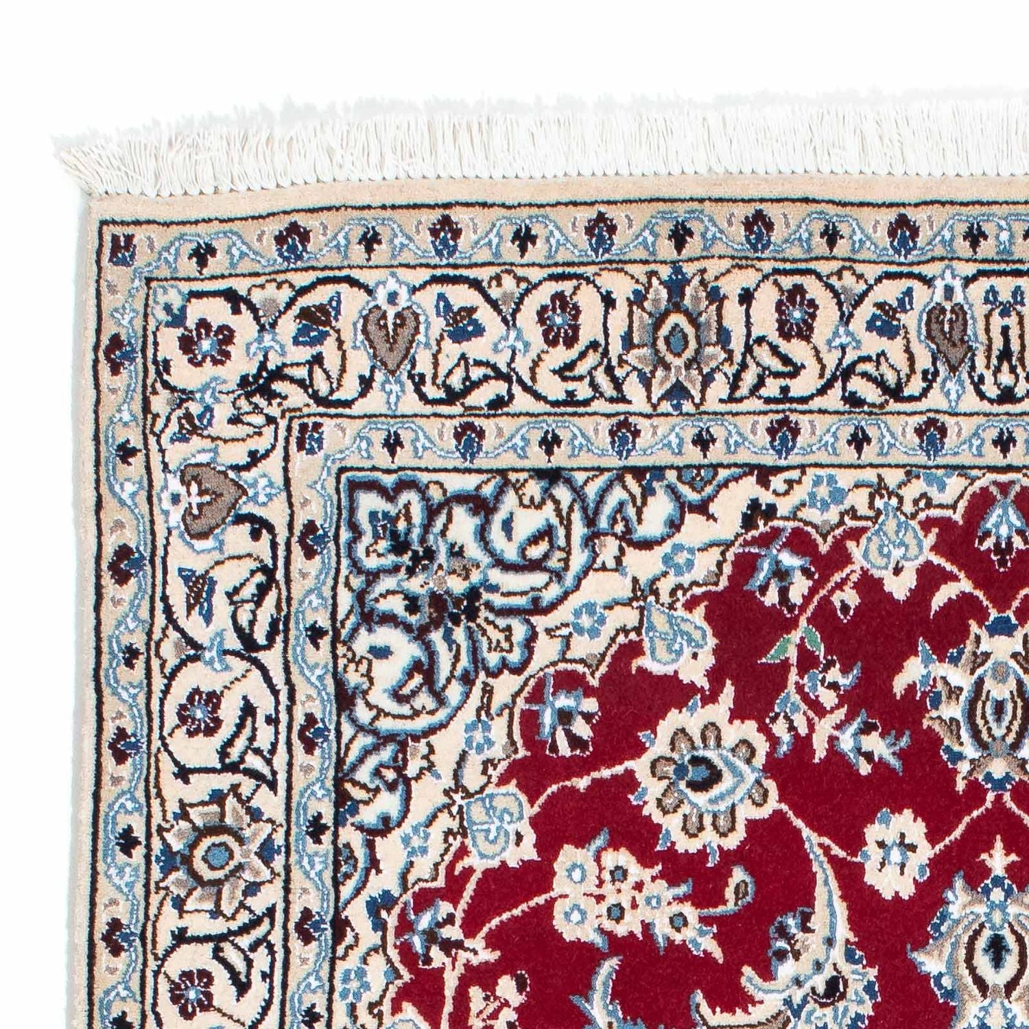 Alfombra Persa - Nain - Real - 173 x 107 cm - rojo