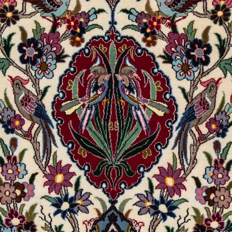 Alfombra Persa - Isfahan - Prima - 105 x 67 cm - rojo oscuro
