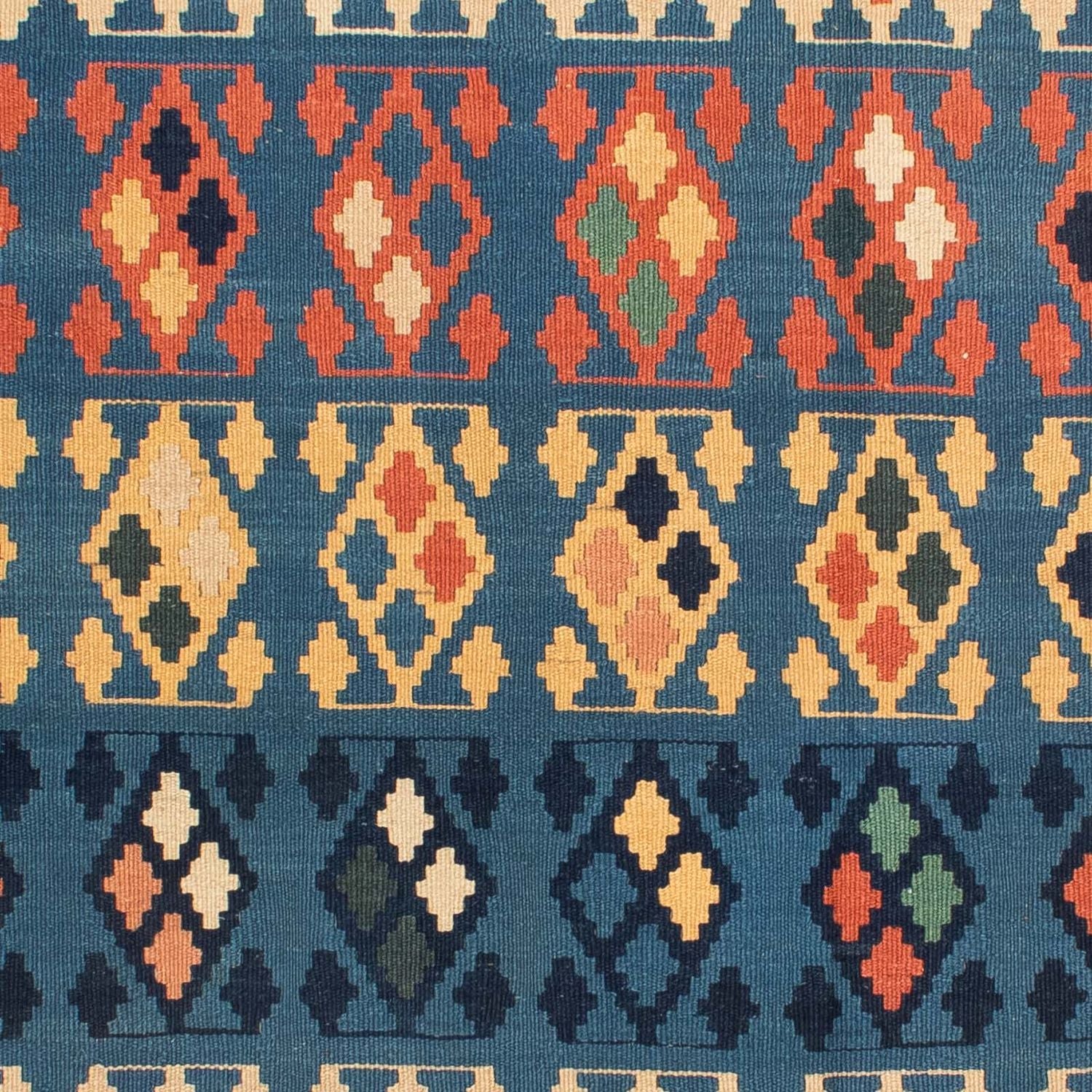 Alfombra Kelim - Oriental cuadrado  - 212 x 197 cm - azul