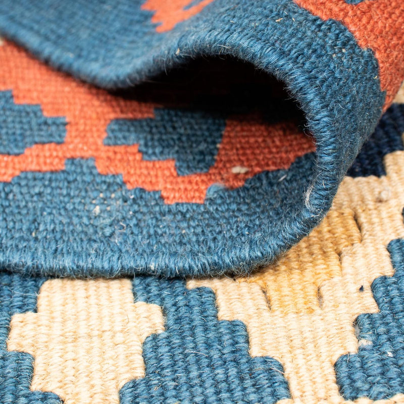 Alfombra Kelim - Oriental cuadrado  - 212 x 197 cm - azul