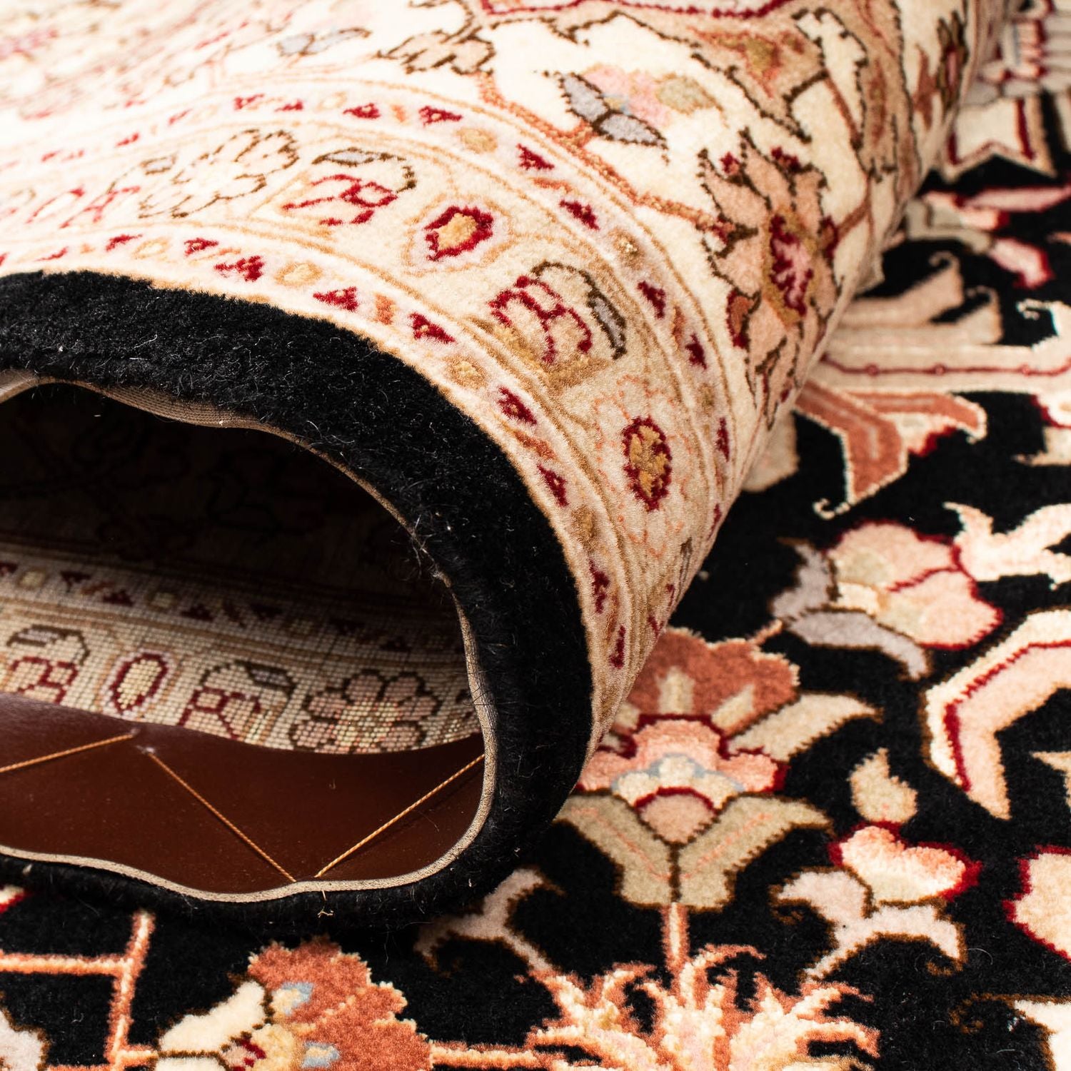 Alfombra Persa - Tabriz - Real - 303 x 200 cm - marrón