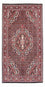 Alfombra de pasillo Alfombra persa - Bidjar - 192 x 102 cm - rojo claro