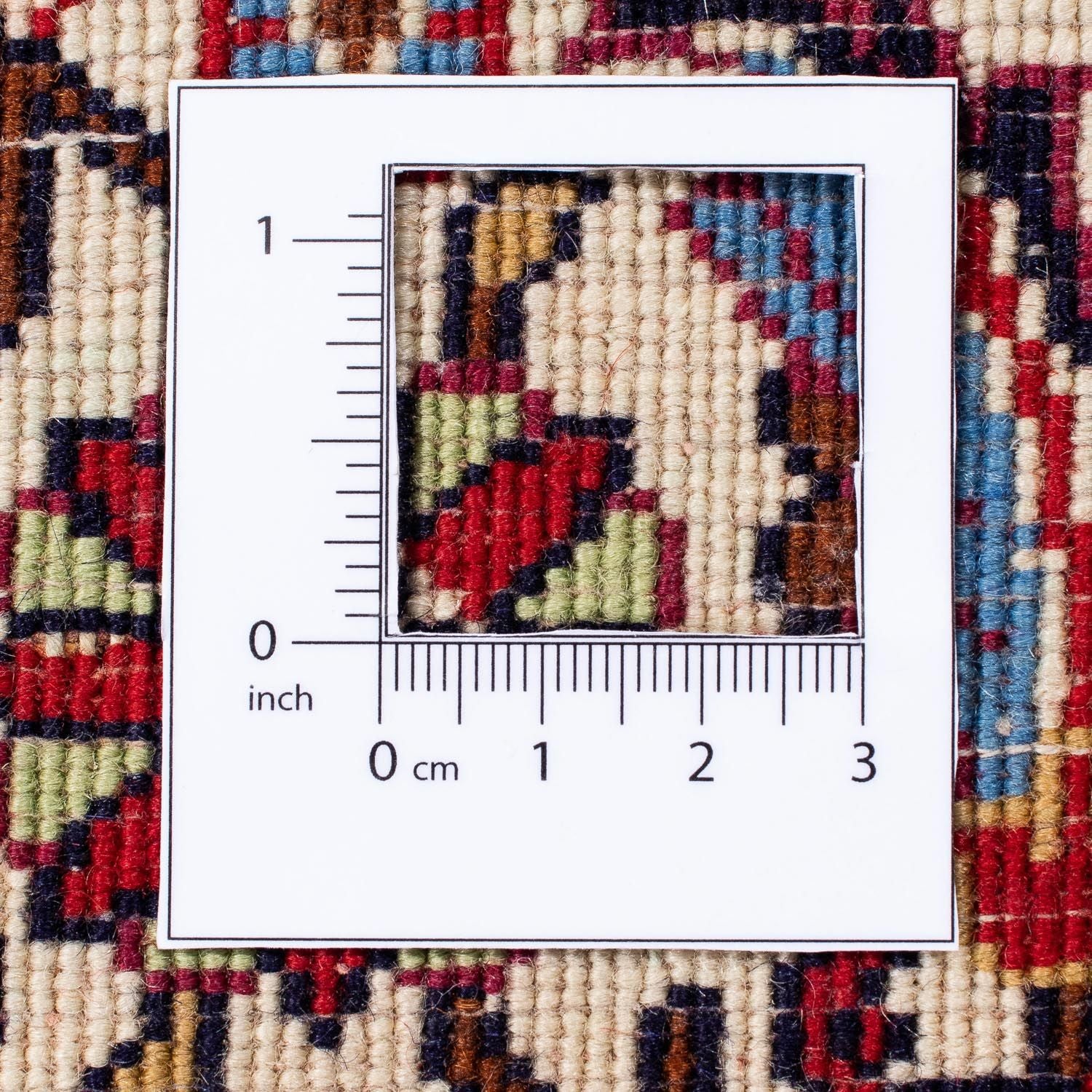 Alfombra persa - Bidjar - 251 x 175 cm - rojo