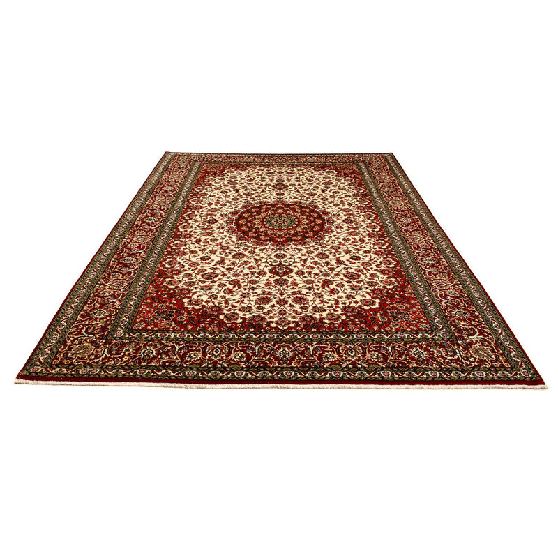 Alfombra persa - Ghom - 358 x 244 cm - rojo oscuro