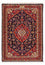 Alfombra persa - Keshan - 113 x 78 cm - azul oscuro