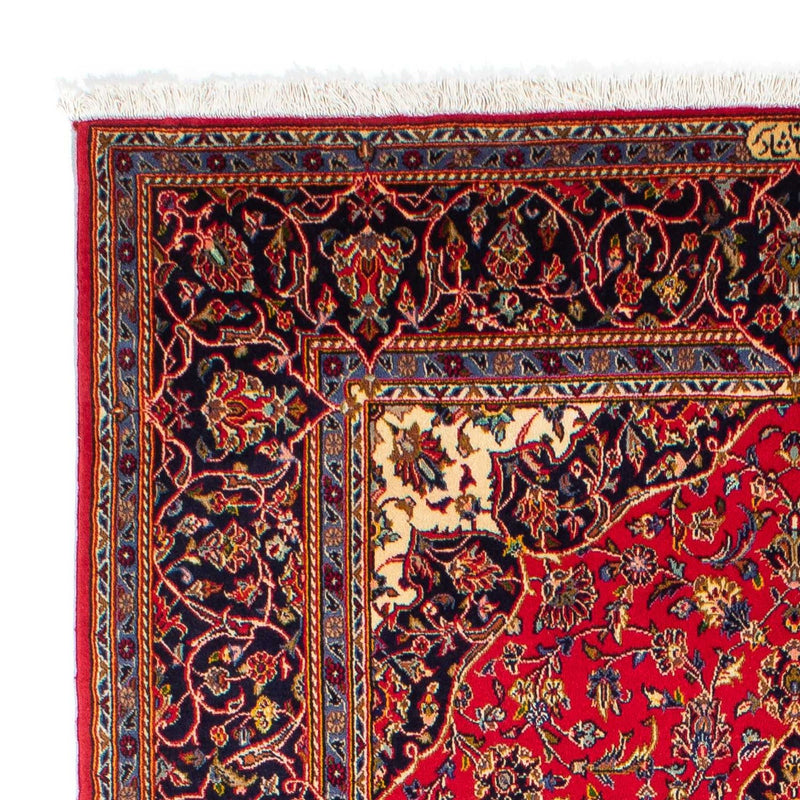 Alfombra persa - Keshan - 225 x 138 cm - rojo