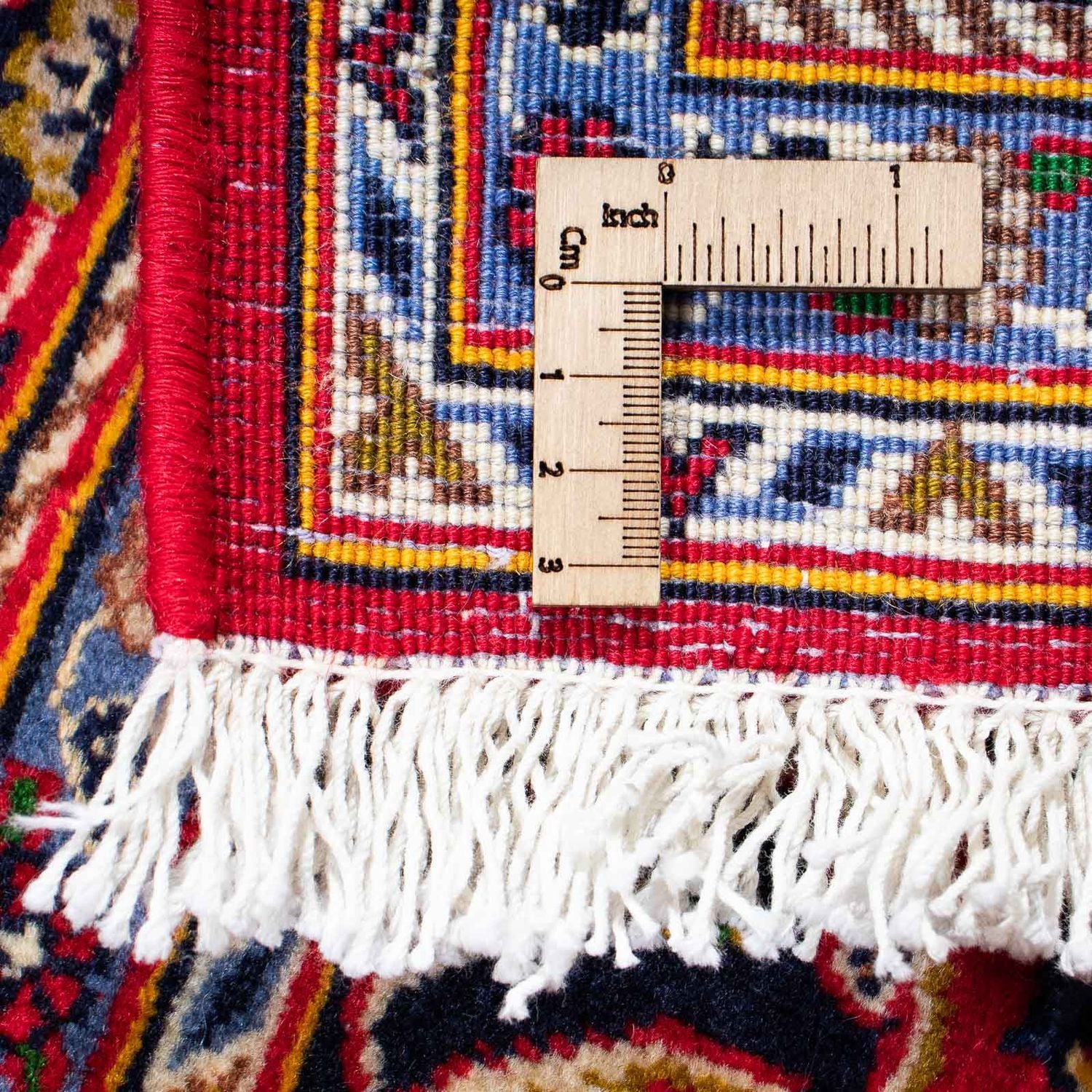 Alfombra persa - Keshan - 225 x 138 cm - rojo