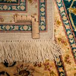 Alfombra de seda - Seda china - 183 x 122 cm - rojo oscuro