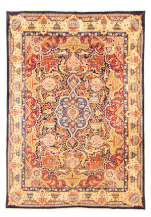 Alfombra persa - Clásica - 336 x 243 cm - azul oscuro