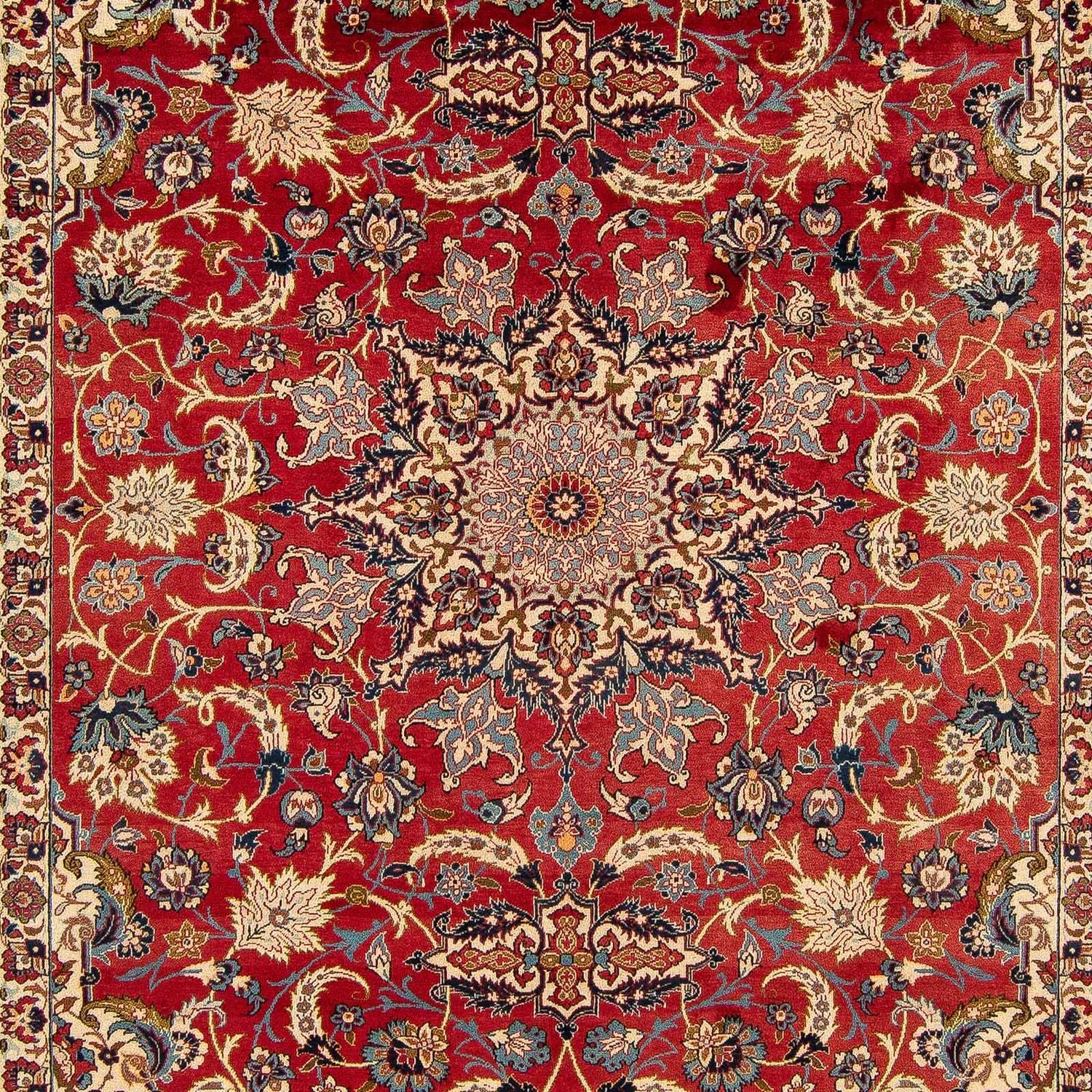 Alfombra Persa - Isfahan - Prima - 377 x 271 cm - rojo