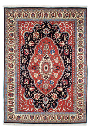 Alfombra Gabbeh - Persa Kashkuli - 249 x 174 cm - azul oscuro
