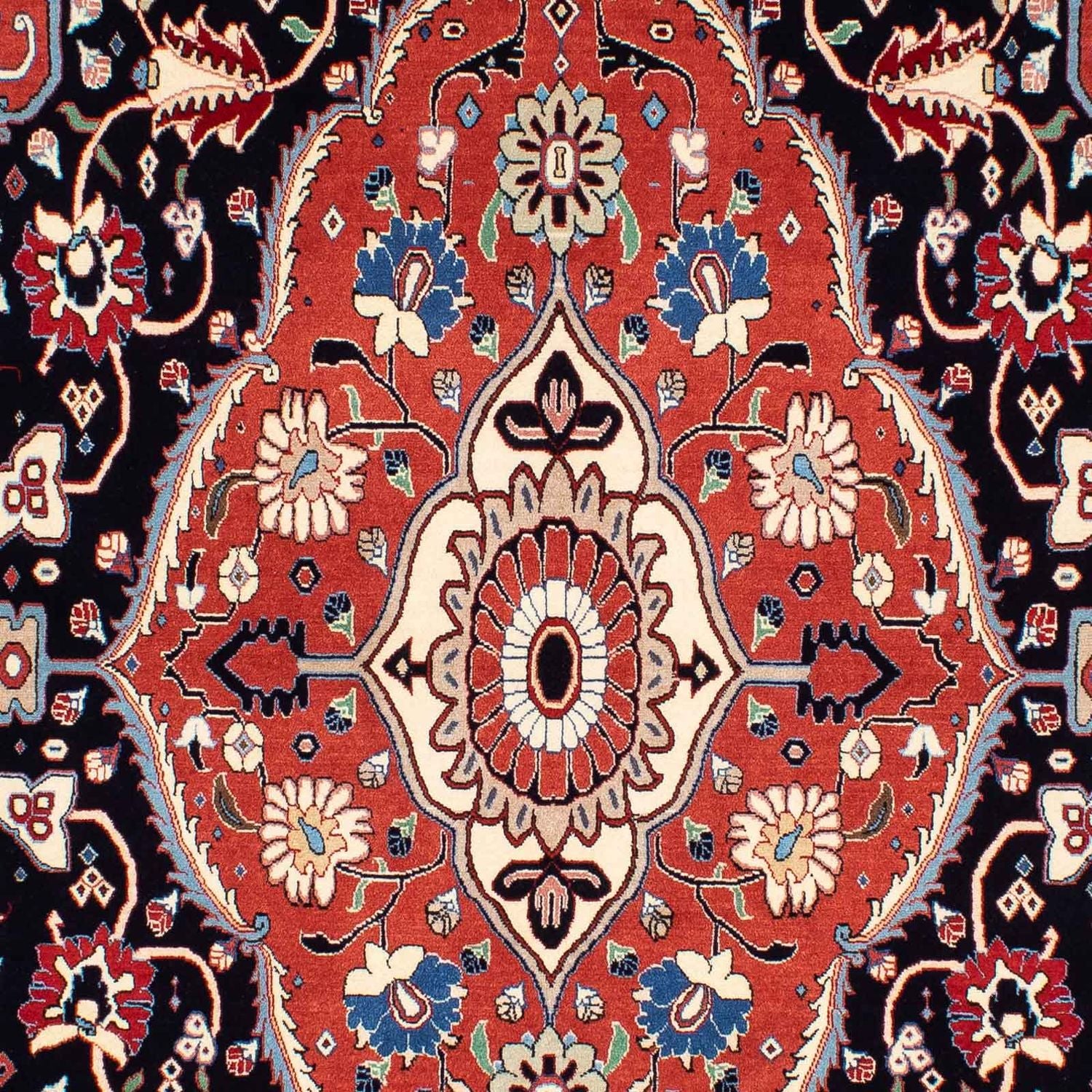 Alfombra Gabbeh - Persa Kashkuli - 249 x 174 cm - azul oscuro