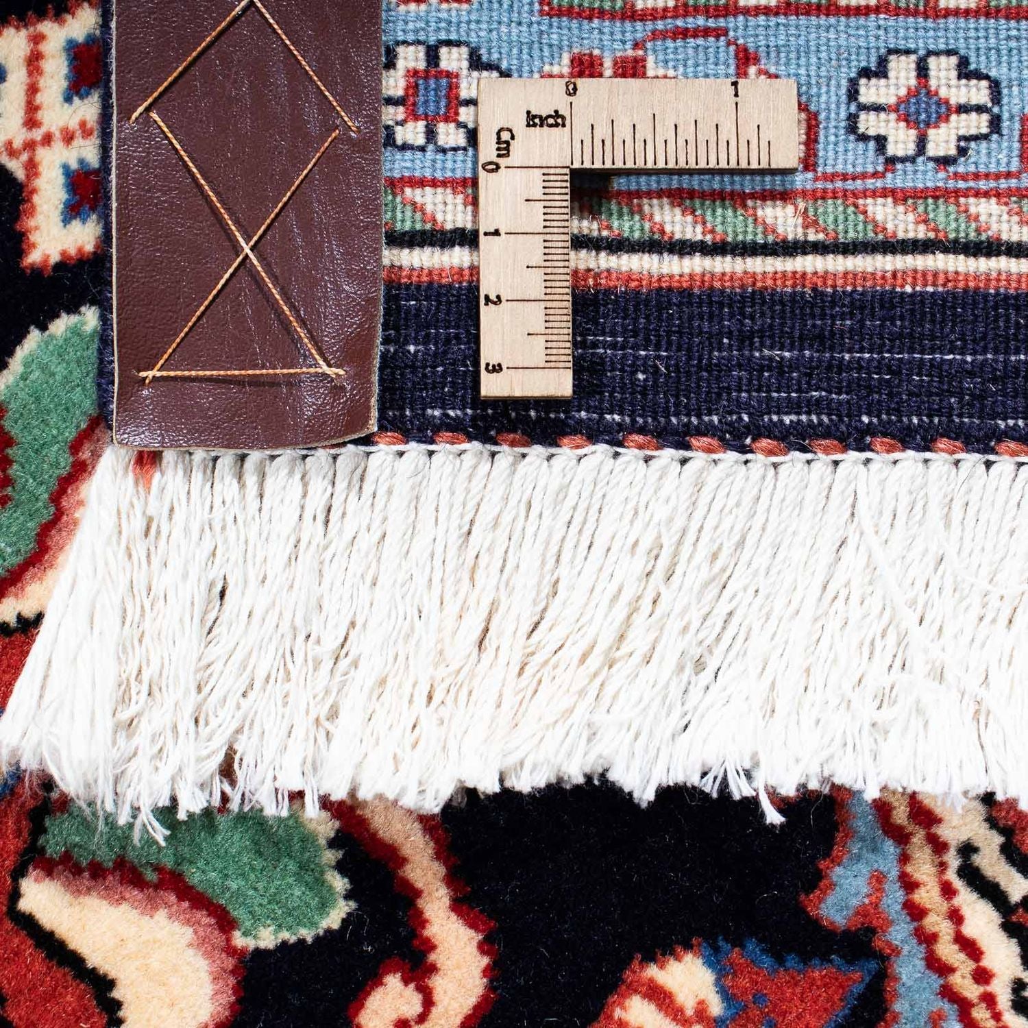 Alfombra Gabbeh - Persa Kashkuli - 249 x 174 cm - azul oscuro