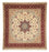 Alfombra Persa - Tabriz - Real cuadrado  - 258 x 252 cm - beige