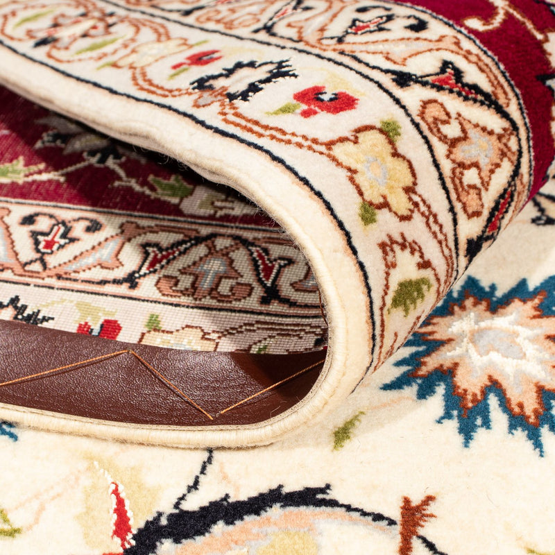 Alfombra Persa - Tabriz - Real cuadrado  - 258 x 252 cm - beige