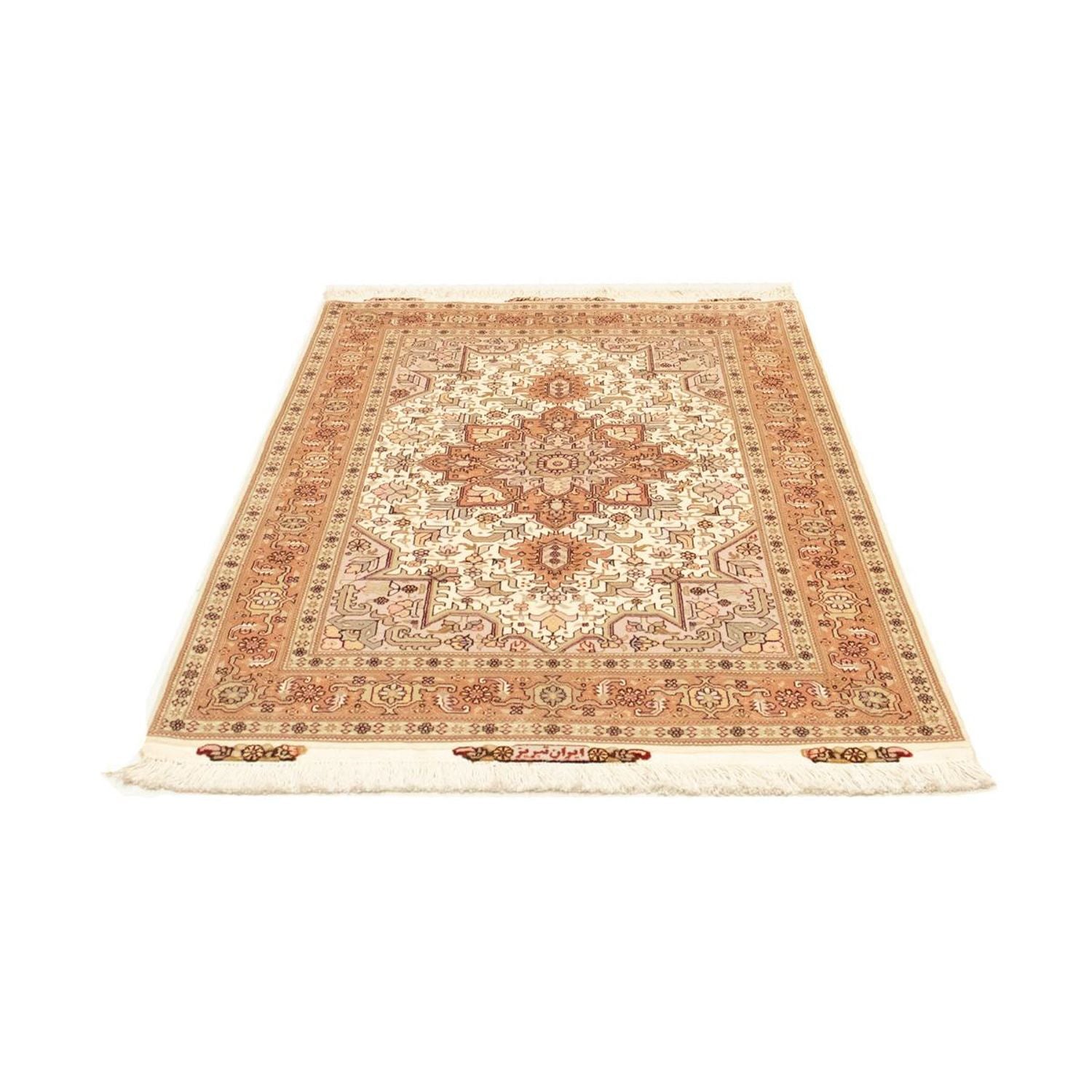 Alfombra Persa - Tabriz - Real - 156 x 102 cm - beige