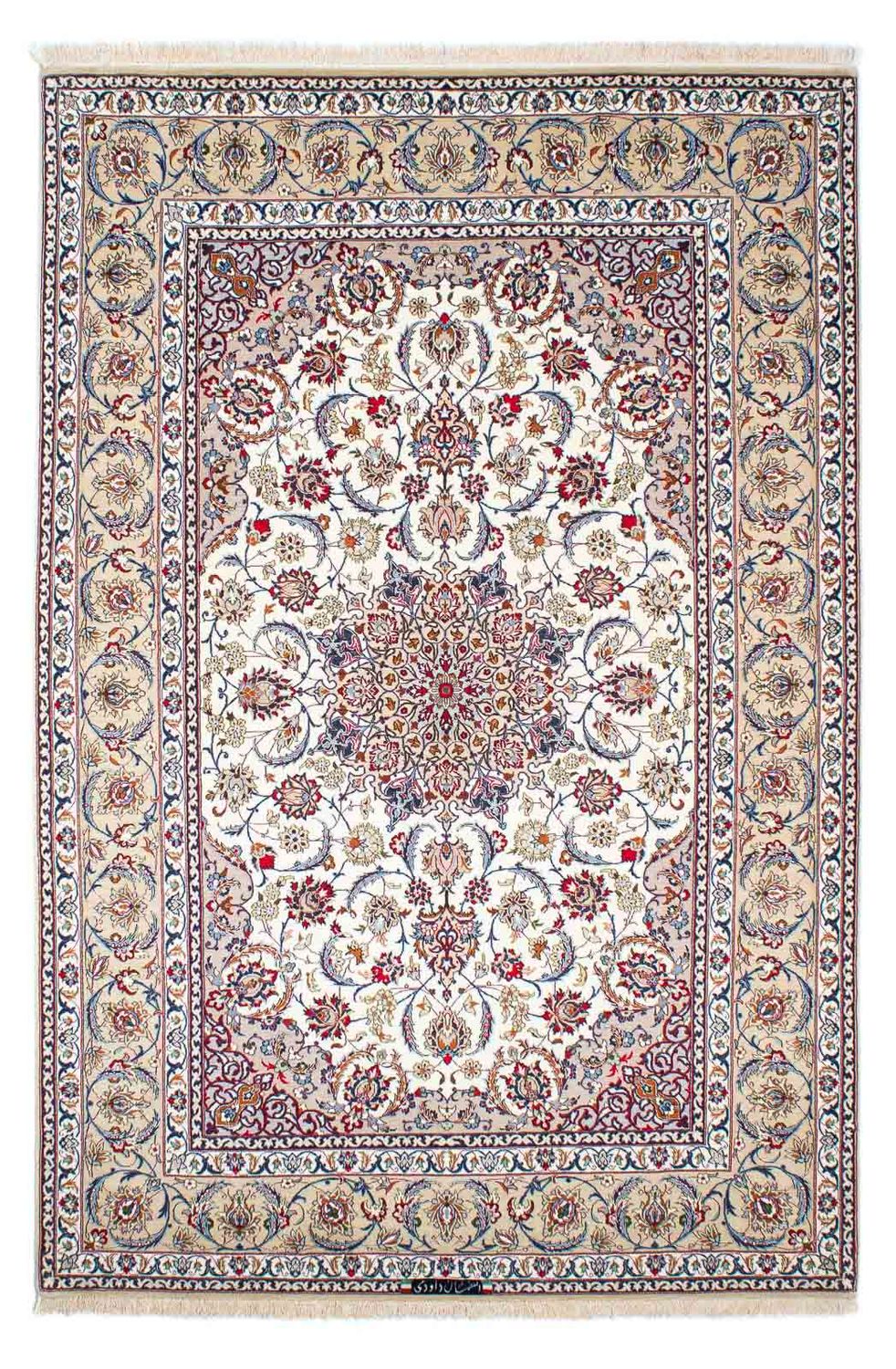 Alfombra Persa - Isfahan - Prima - 237 x 158 cm - beige