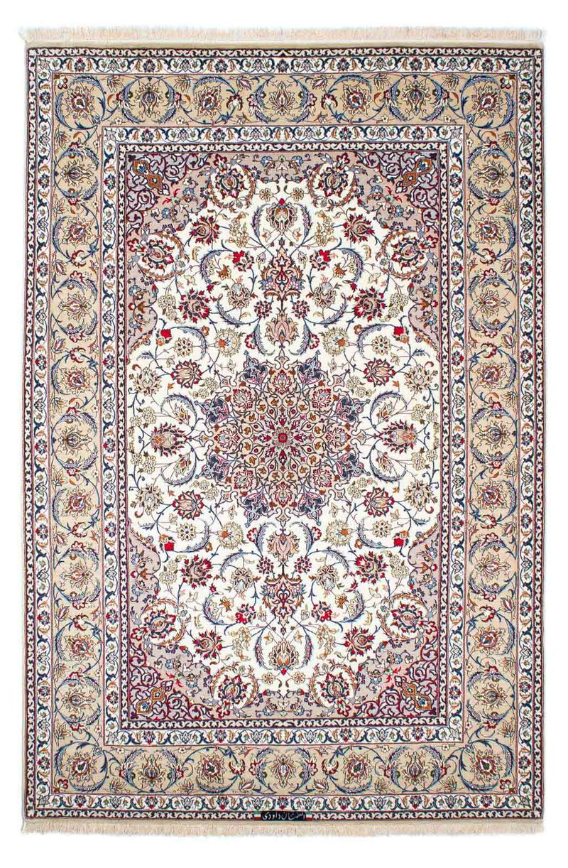 Alfombra Persa - Isfahan - Prima - 237 x 158 cm - beige