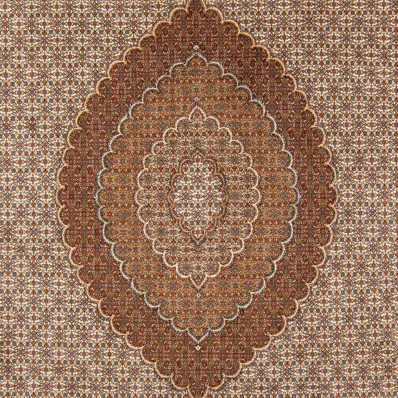 Alfombra persa - Tabriz - 360 x 249 cm - marrón claro