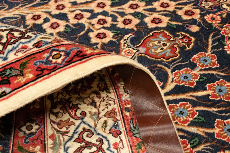 Alfombra Persa - Isfahan - Prima - 155 x 103 cm - negro