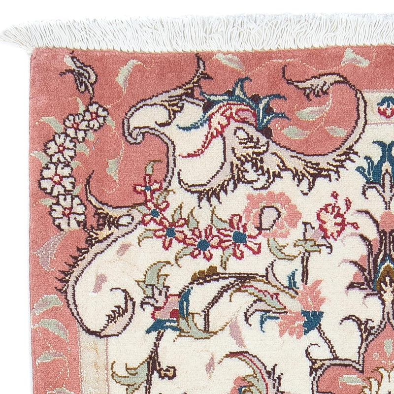 Alfombra Persa - Tabriz - Real - 90 x 60 cm - beige
