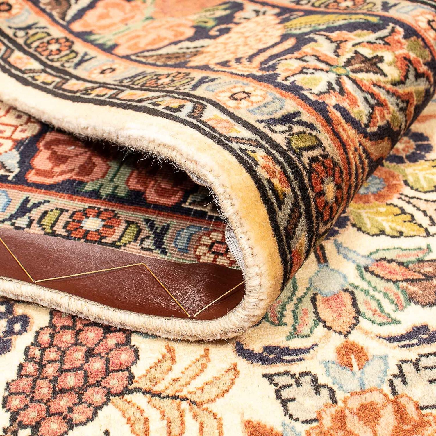 Alfombra persa - Bidjar - 206 x 137 cm - beige
