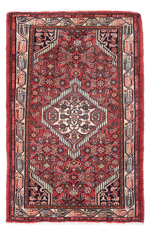 Alfombra persa - Nómada - 125 x 80 cm - rojo