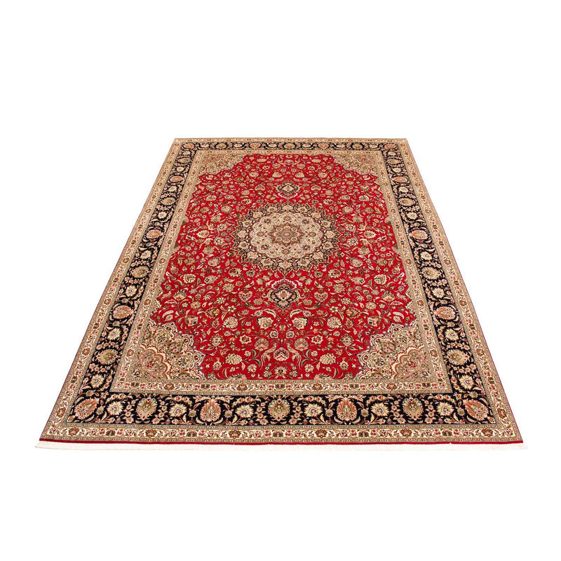 Alfombra Persa - Tabriz - Real - 400 x 300 cm - rojo oscuro
