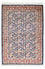 Alfombra persa - Ghom - 154 x 103 cm - azul oscuro