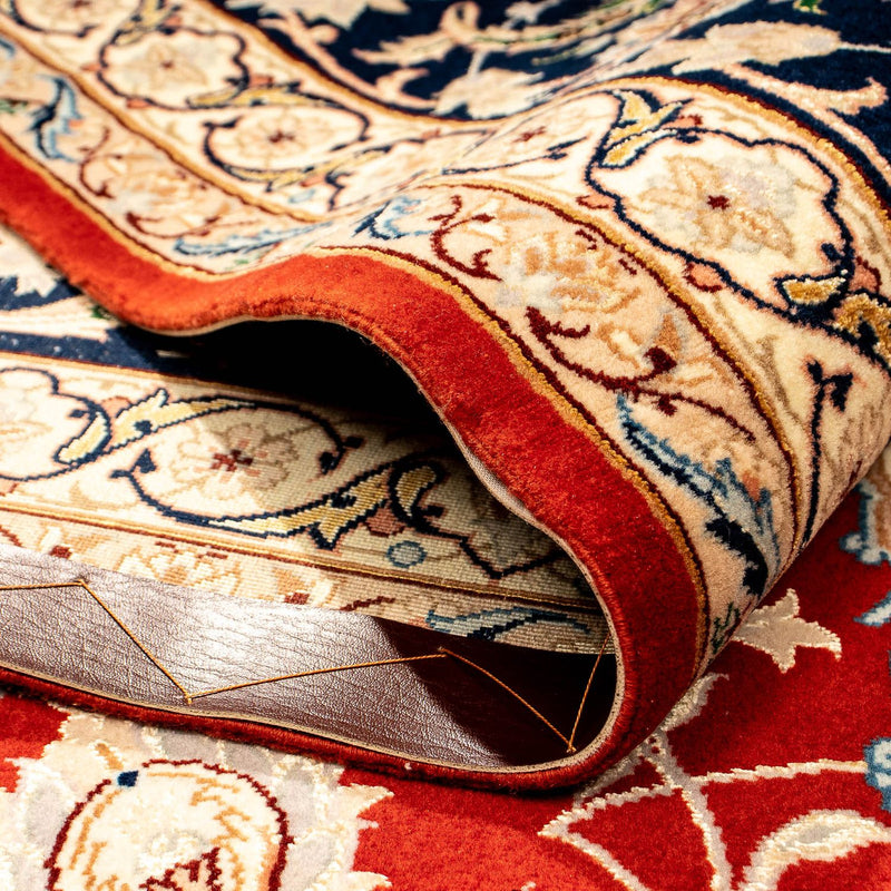 Alfombra Persa - Isfahan - Prima - 357 x 249 cm - rojo oscuro