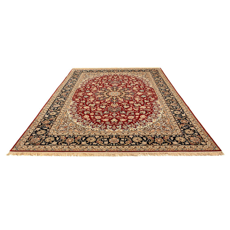 Alfombra Persa - Isfahan - Prima - 357 x 249 cm - rojo oscuro