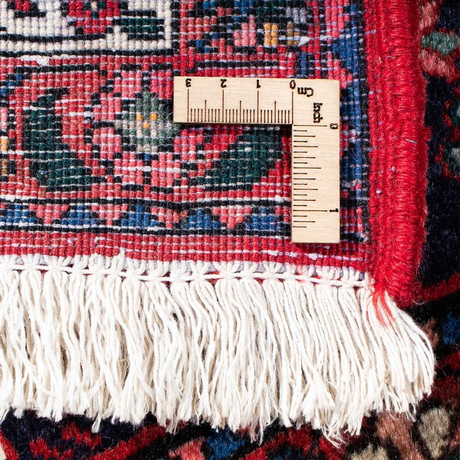 Alfombra Gabbeh - Persa Kashkuli - 203 x 153 cm - rojo oscuro