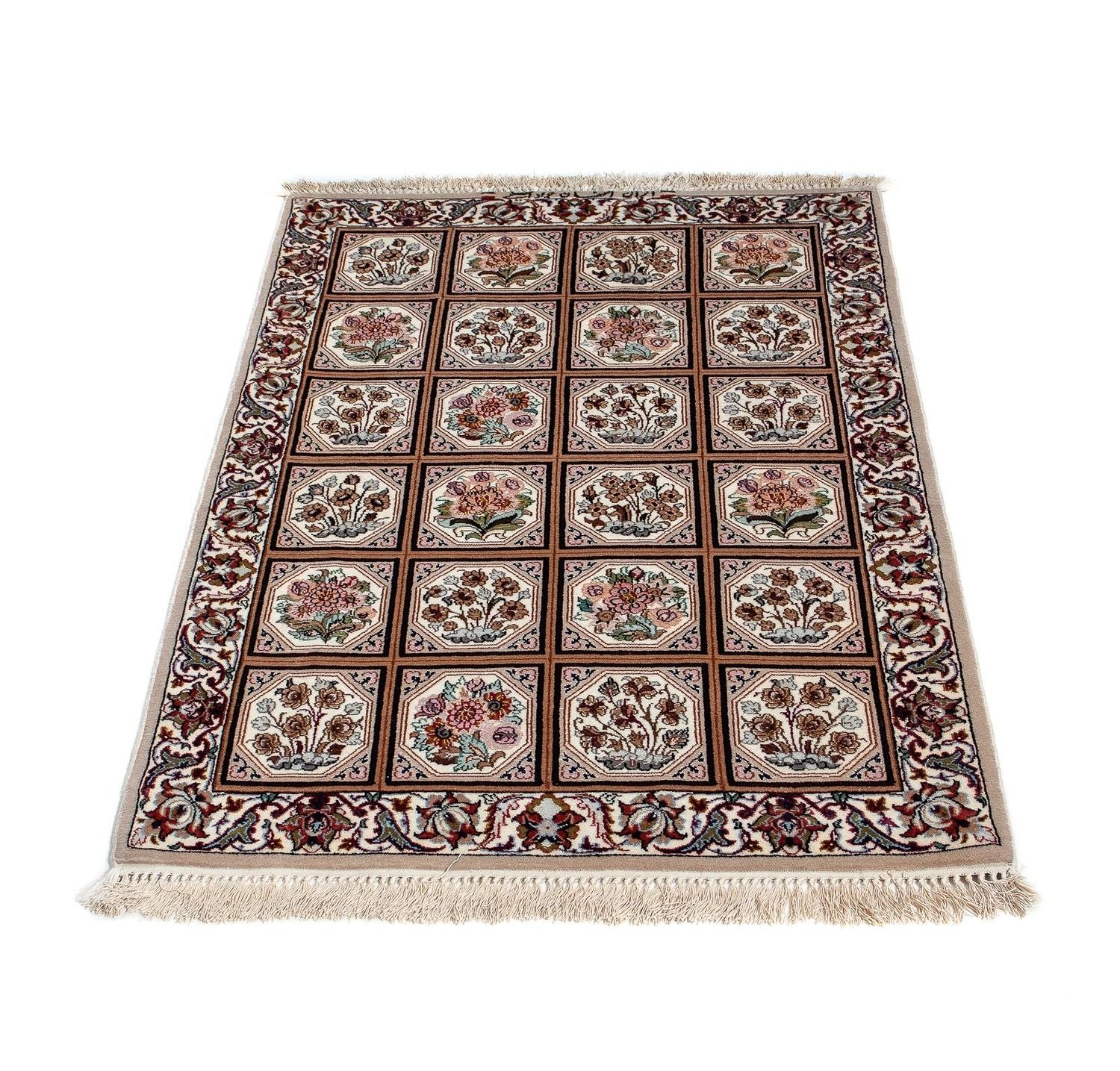 Alfombra Persa - Isfahan - Prima - 103 x 70 cm - marrón claro