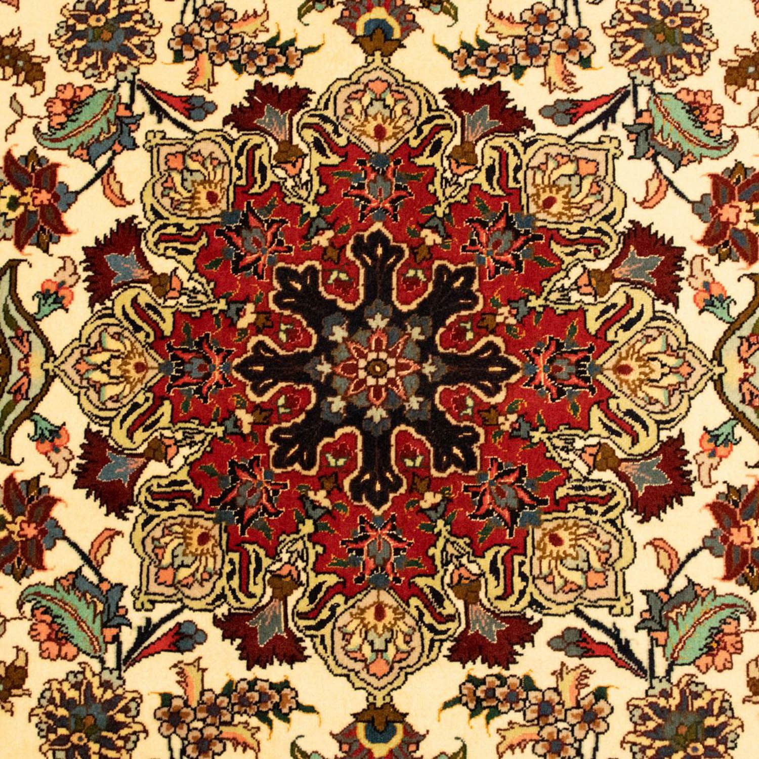 Alfombra Persa - Tabriz - Real - 158 x 103 cm - beige