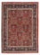 Alfombra persa - Clásica - 230 x 179 cm - rojo oscuro