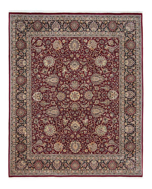 Alfombra Vintage - 305 x 244 cm - rojo oscuro