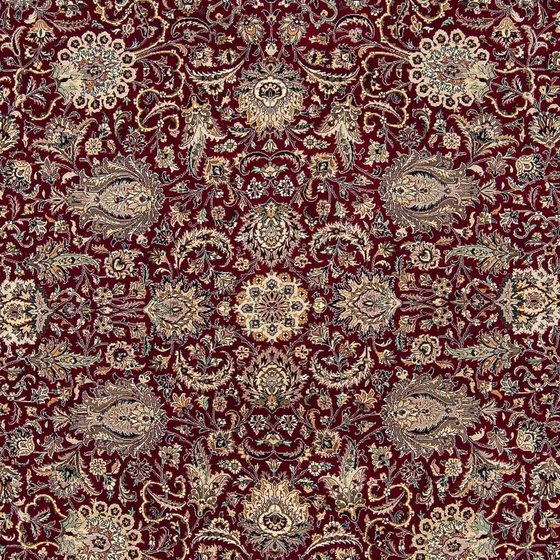 Alfombra Vintage - 305 x 244 cm - rojo oscuro