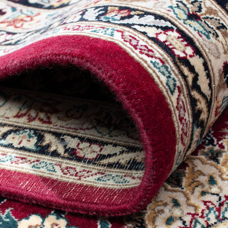 Alfombra Vintage - 305 x 244 cm - rojo oscuro