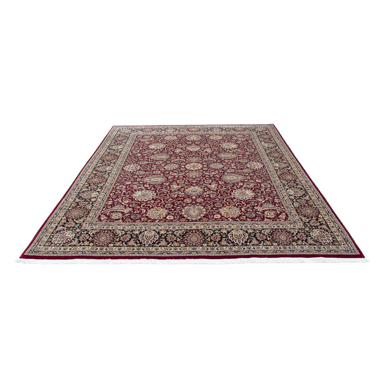 Alfombra Vintage - 305 x 244 cm - rojo oscuro