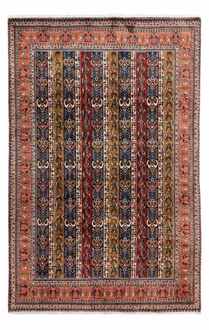 Alfombra Gabbeh - Persa Kashkuli - 295 x 197 cm - rojo claro