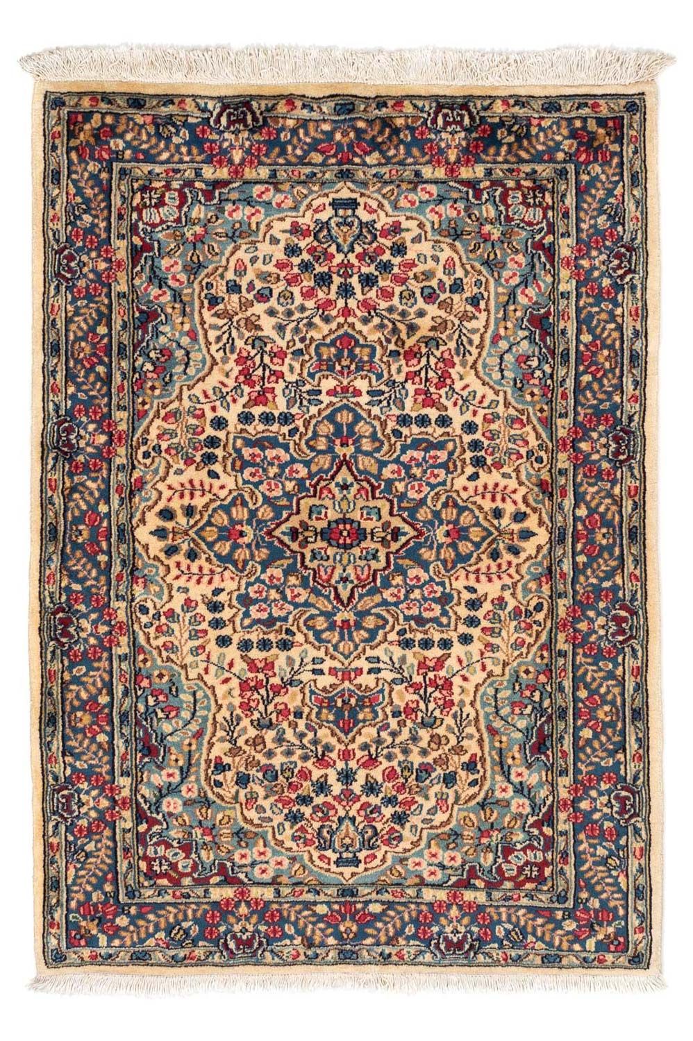 Alfombra persa - Real - 140 x 98 cm - beige