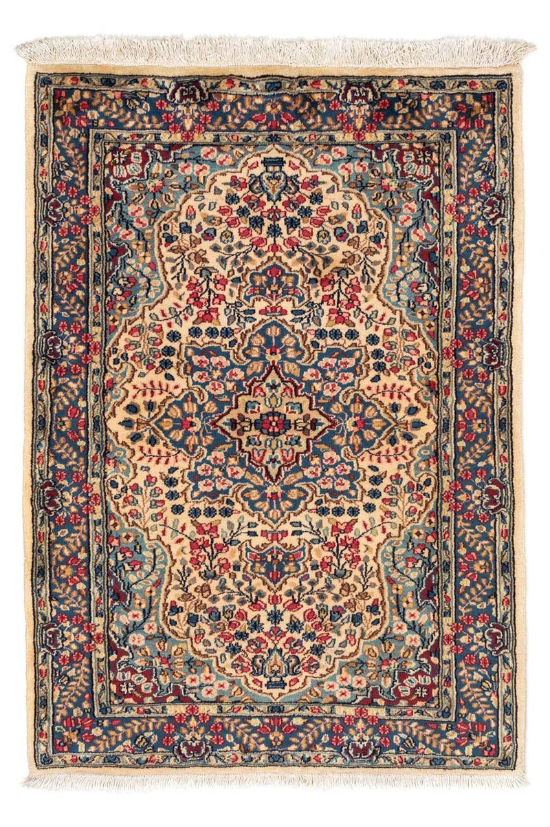 Alfombra persa - Real - 140 x 98 cm - beige