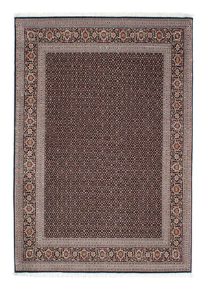 Alfombra persa - Tabriz - 215 x 151 cm - azul oscuro