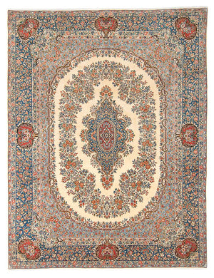Alfombra persa - Real - 390 x 302 cm - beige