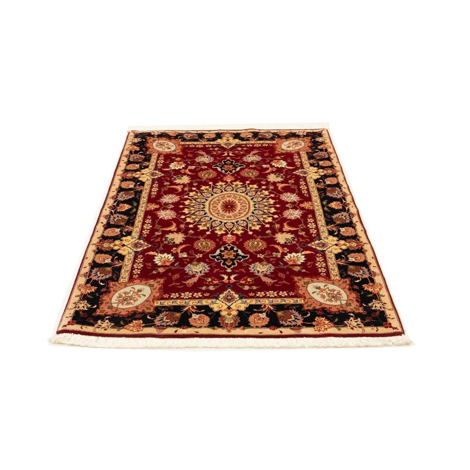 Alfombra Persa - Tabriz - Real - 150 x 101 cm - rojo