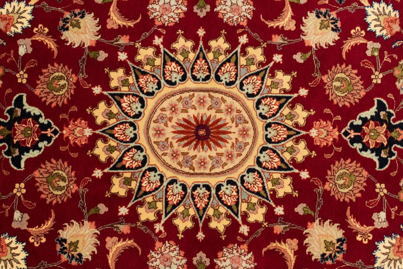 Alfombra Persa - Tabriz - Real - 150 x 101 cm - rojo